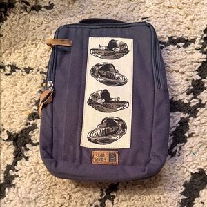 Star Wars Dark Blue Crossbody Bag with Spaceship Graphics